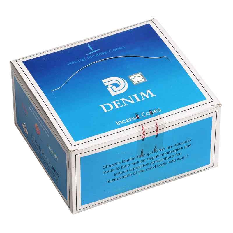 Rakuten - SHASHI(シャシ) デニム DENIM コーンタイプ コーンタイプ お香 12箱 セット [並行輸入品]