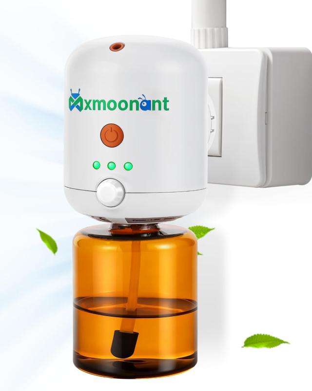 Rakuten - Mxmoonant OY-2 アロマディフューザー 人感センサー機能 水なし ネブライザー 150ml精油ボトルフル容量 有効芳香面積200-250㎥ 操作簡単 自動噴射 玄関 トイレ リビングルーム オフィス アパレル
