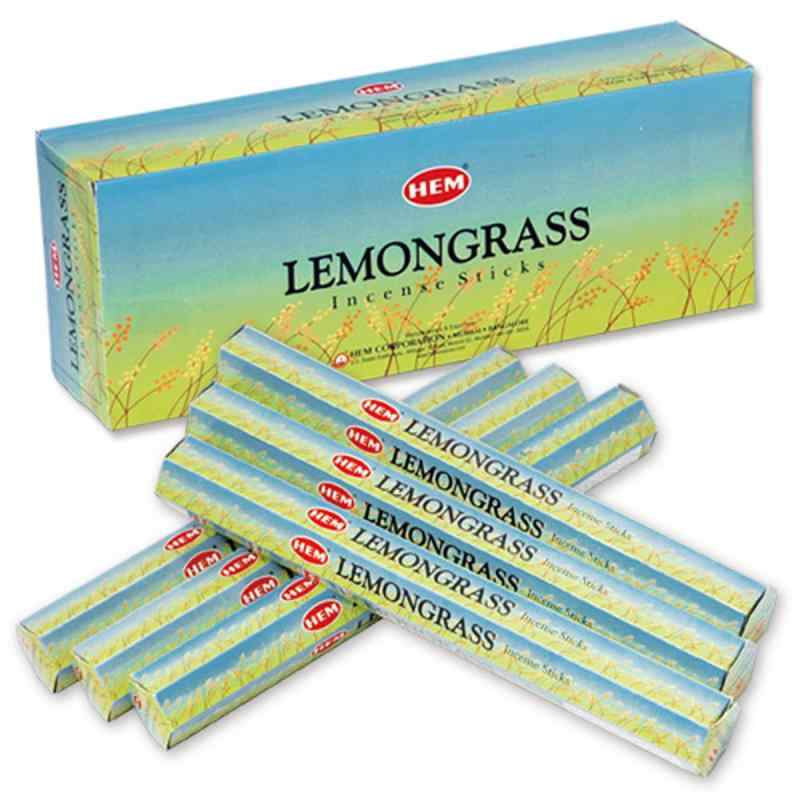 Rakuten - HEM(ヘム) レモン・グラス LEMON GRASS スティックタイプ お香 6筒 セット [並行輸入品]