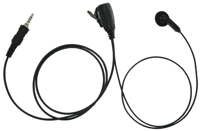 プラネット PL-EM01Y イヤホンマイク 1ピンねじ込み防水プラグ アイコム/アルイン...