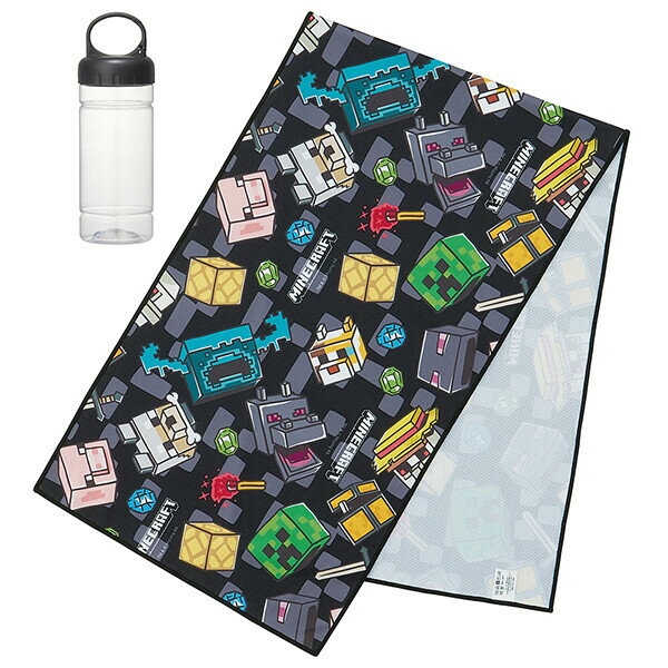 商品情報商品説明触れると冷たく感じる素材を使用したタオル。持ち運びや保管に便利なケース付き。水に濡らすとより冷たく感じる。薄手の生地なのでかさばりにくい。長さ約1mのロング丈でしっかり巻ける。抗菌防臭の機能付き。UVカット率約95％。水分が飛び散らない程度に絞り、下に向けて振って使う。サイズ・容量サイズ:タオル/約300×1000mm、ケース/約φ67×204mm規格■生産地：中国■素材・成分：タオル/ナイロン55％、ポリエステル45％ケースフタ/ポリプロピレンケース本体/PET