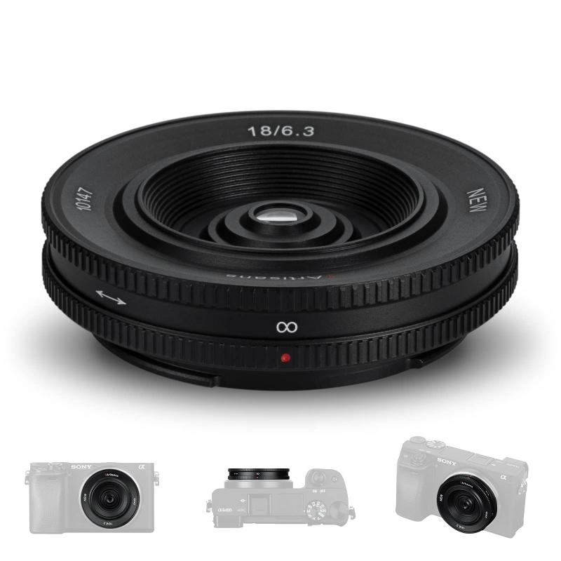 7artisans 18mm F6.3 II パンケーキレンズ 広角レンズ 小型＆軽量 APS-C マニュアル
