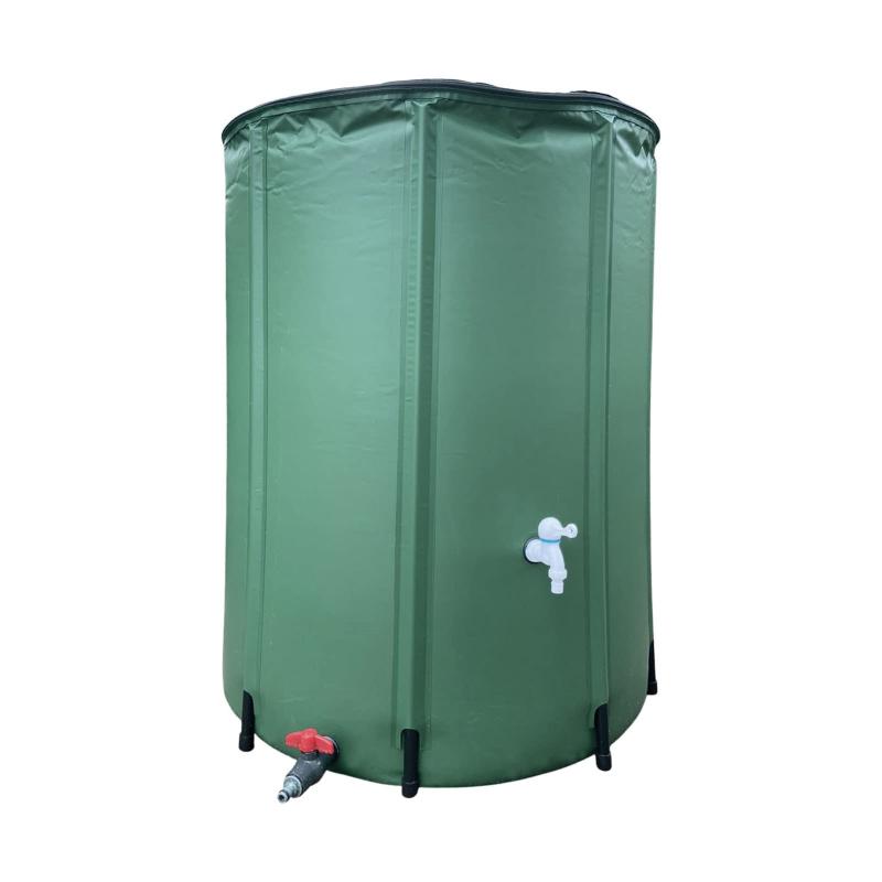 乐天商城 - 雨水タンク 家庭用 集水器 貯水タンク 100/200/225L 屋外折りたたみ式ポータブル ウォーターバケツ 防災 屋外用 園芸植物灌漑可能 雨を貯めて節水 貯留タンク 簡単設置 雨水を貯めて節水可能
