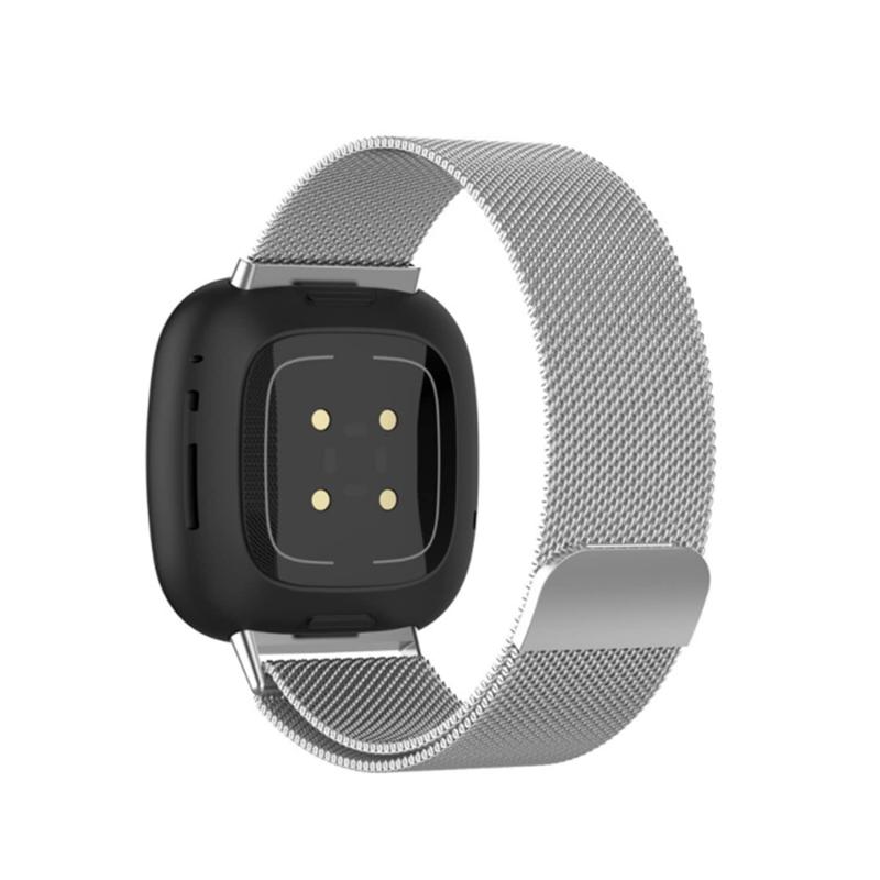 Rakuten - [AiMaoo] バンド Fitbit Versa3/ Fitbit Sense 対応 交換バンド ステンレス鋼 磁気付き スポーツバンド 調節可能 マグネット式 おしゃれ 交換ベルト ストラップ Fitbit Versa3/ Fitbit Sense