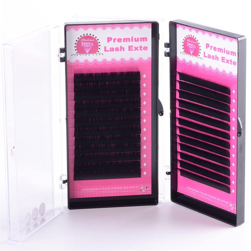 PLATINA LASH セーブルまつげエクステ Cカール 0.15太さ 8/9/10/11/12/13/14mm シングル長さ(長さ選べ) 12列シート マツエク