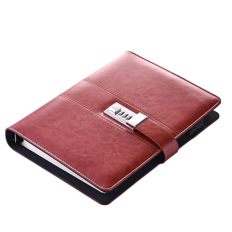 ALion-otsシステム手帳 A5 手帳 秘密ノート ビジネス手帳 システム手帳 文房具 進学 誕生日 プレゼント ギフト高級 防水 PU革製