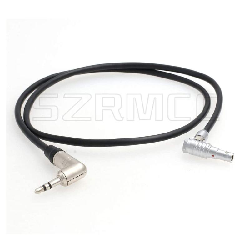 SZRMCC Tentacle Sync Zaxcom 3.5mmTRSから直角00BRED Epic ScarletDSMC2カメラ用4ピンオスタイムコードケーブル