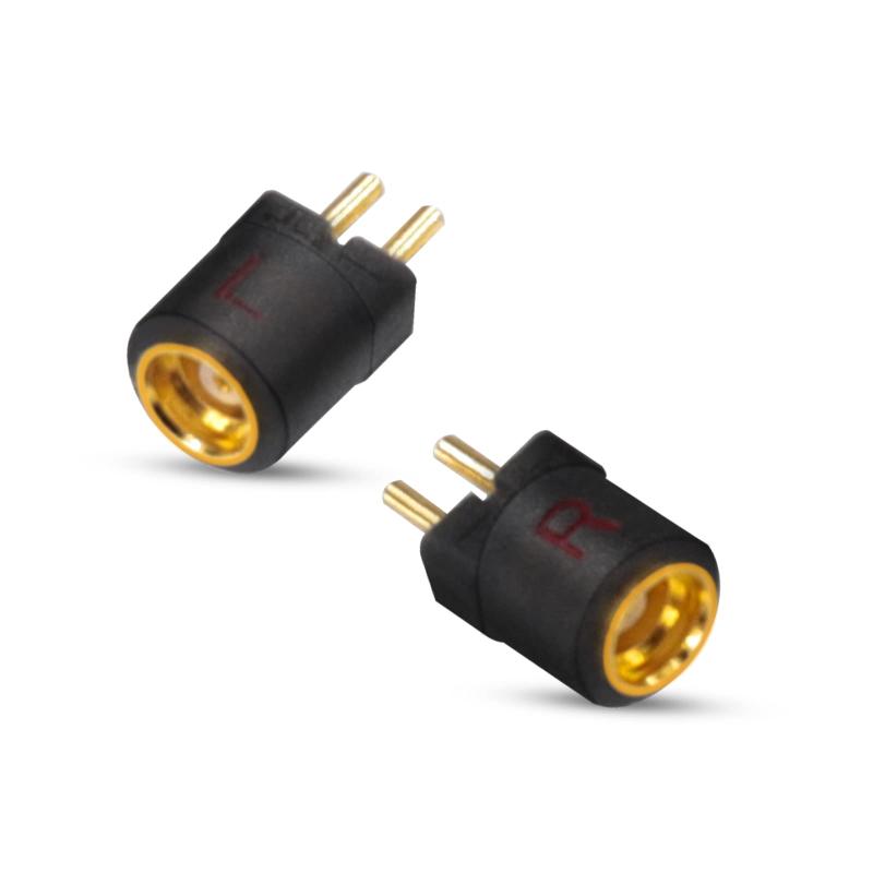 okcsc G78MMCX 変換コネクター コネクターキット 2Pinコネクタ 0.78mm（オス） - MMCXコネクター（メス） 2個セット本製品とお好きなMMCXケーブルを使用して、自分専用のオリジナル2Pinケーブルを変更することが可能です。一体成形技術により、軽量化を実現しました。また、千住金属のはんだ錫銀めっきで、耐食性に優れ、高い信頼性を提供します。コネクタ－部には金メッキ加工を施しており、接点の損失を最小限にしています。超コンパクト設計です。差し込むだけで変換することが可能です。入数：左右1セット
