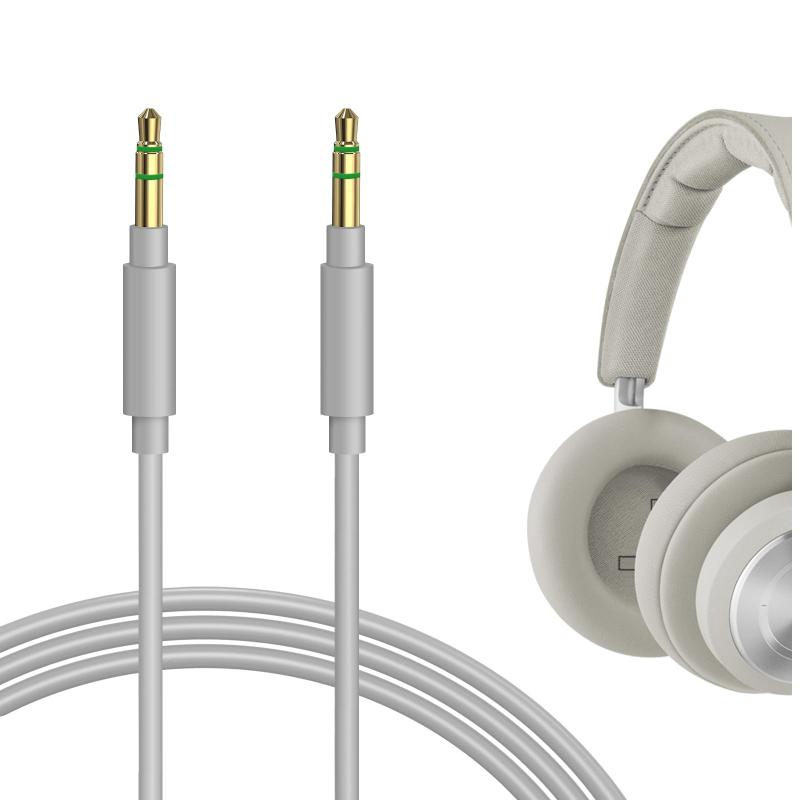 Geekria ケーブル 互換性 オーディオコード バングアンドオルフセン Bang &amp; OLUFSENs HX, H95, Portal, H9 3rd Gen, H9i, H8i, H9, H8, H7, H6, H4, H2 ヘッドホンケー