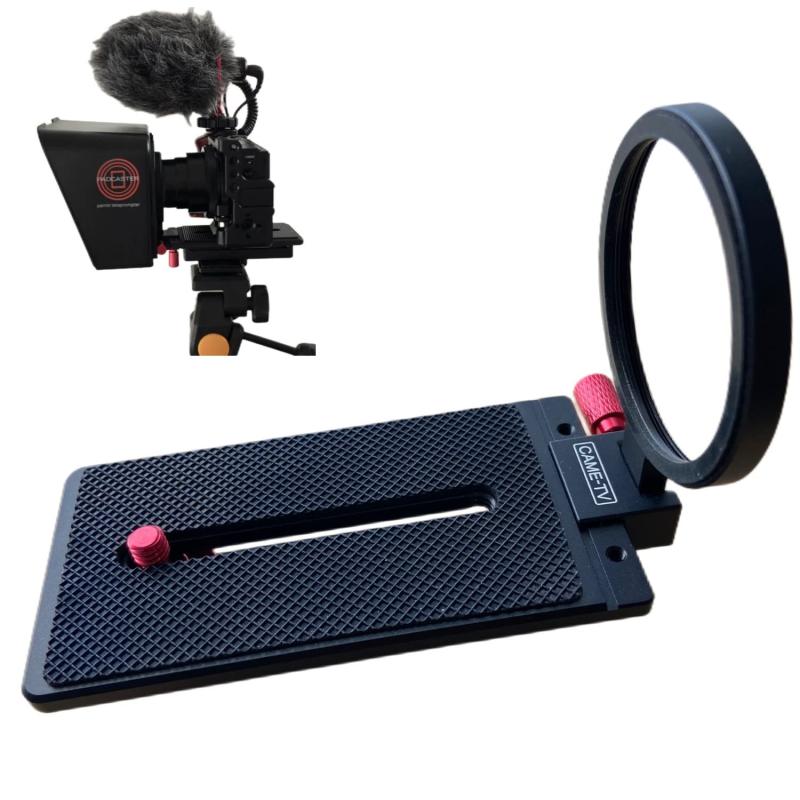 Came-TV アダプター 52mm リング スレッド フィルターとレンズ用 Sony ZV-1 ZV-1F RX100M7 または Canon G7X Mark III シリーズ用 Padcaster Parrot Teleprompter Desvi