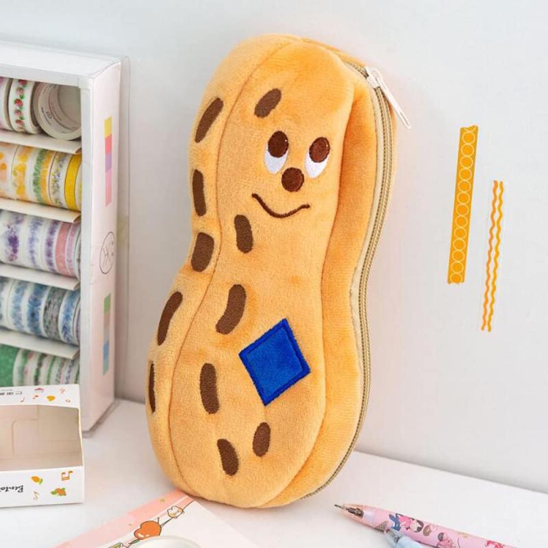 筆箱 ぬいぐるみ ペンポーチ ペンケース ポーチ 大容量 スエード 丈夫 筆入れ 鉛筆バッグ ファスナー式 文具ケース 面白い オシャレ 入学祝い 贈り物 誕生日 プレゼント 鉛筆 文房 文具 小物 putera-10181849 GRATIQUE MIEI サンプル画像2