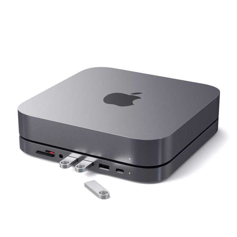 SATECHI USB-C アルミニウム スタンド & ハブ (2018 2020 Mac Mini対応) データポート, Mi putera-10183561 GRATIQUE MIEI サンプル画像2