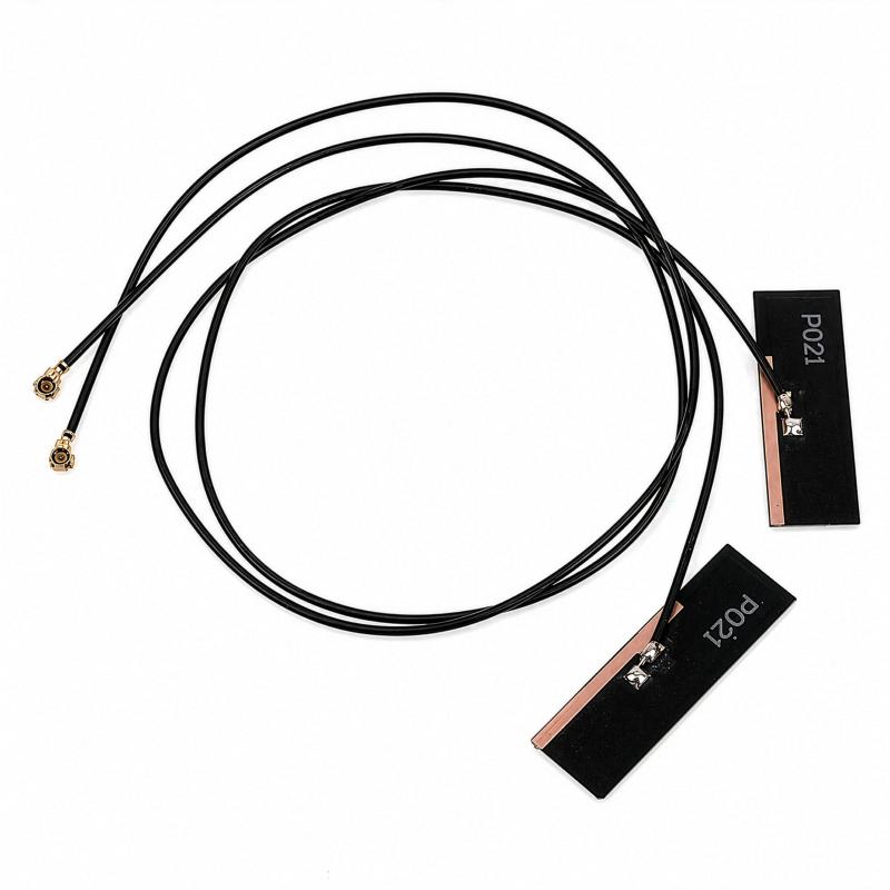 WiFi Antenna for PC, Laptop, Desktop &amp; Motherboard | 2.4GHz/5GHz/6GHz | 1st Generation U.FL (Compatible with MHF1) Connecto