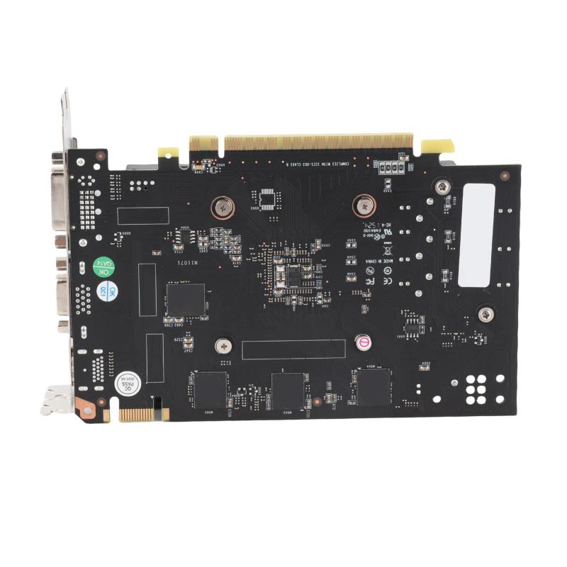 KIMISS 1050Ti対応 デスクトップ用グラフィックカード 1GB GDDR5 128ビット 780MHz 高性能GPU ゲームや動画編集に最適