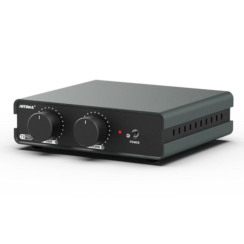 AIYIMA T3 PRO MM/MC RIAA フォノプリアンプ ターンテーブル/レコードプレーヤー/家庭用HiFiオーディオ/ステレオアンプ/スピーカー用、プロフェッショナルフォノグラフプリアンプ 39dBゲイン＆ボリ