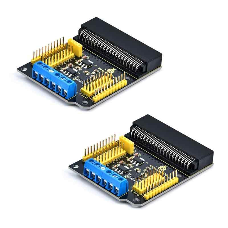 KEYESTUDIOモータードライバHATブレークアウトボード DRV8833 BBCマイクロビット用