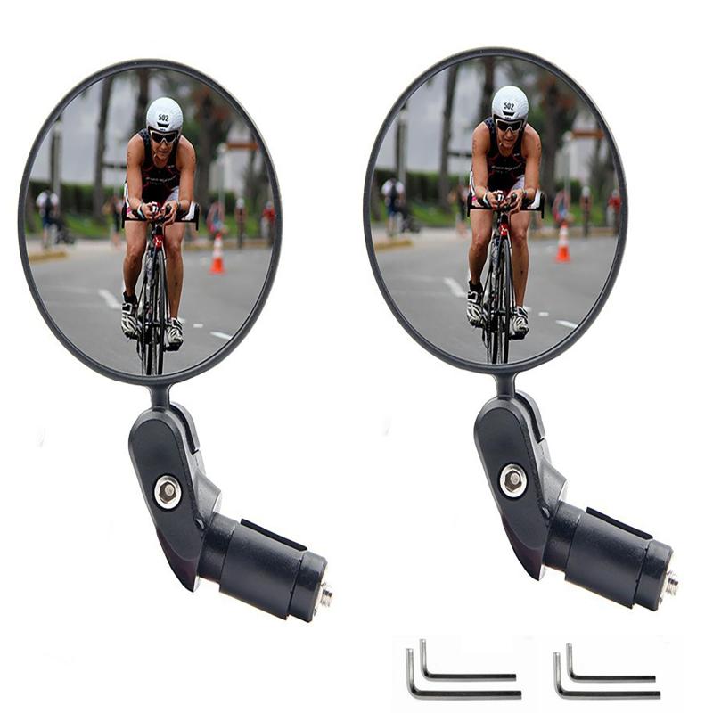 LUYING 自転車バックミラー 凸面镜 丸型360度回転し 自転車ミラー ロードバイク バックミラー 広視野角 事故防止 取り付け簡単 戸外スポーツバイク用ミラー 自転車 （2個セット）【商品仕様】ミラー直径: 7cm<br><br><br>長さ: 14cm<br><br><br>取り付け対応サイズ: ハンドル内径Φ17.4〜22mm【高品質】自転車用バックミラーは高品質のABS製で、丈夫で耐久性があります。耐久性のある樹脂ガラスを採用したレンズは、透明性と安全性を向上させます。【360°回転式】360°回転するバックミラーで、あらゆる角度を確認できます。柔軟な設計により、サイクリングがより便利で快適になります。【事故・防犯対策】ハンドルミラーはロードバイクに取り付けることで、後方から接近してくる自転車や車両を確認でき、事故を未然に防ぐのに役立ちます。【適用対象】マウンテンバイク、ロードバイク、電動自転車、シティバイク、折りたたみ自転車など、ハンドル穴のある様々な車種に使用できます。サイクリストに負担をかけません。