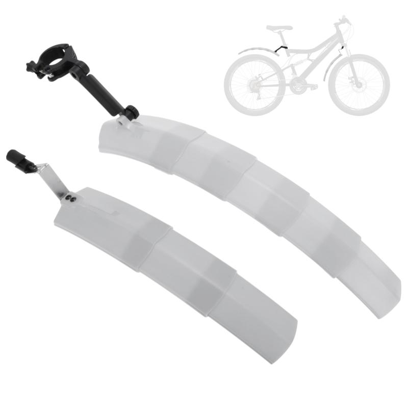 BULLSPANN 自転車 フェンダー マウンテンバイク 20～26インチ対応 折り畳み式 泥除け mtb どろよけ 前後セット