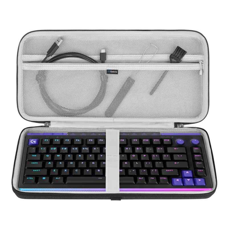 Geekria キーボードハードシェルケース ロジクール Logicool G512 X 75, Alto Keys K75M, nuphy Kick75, Attack Shark ajazz AK820, Redragon K673, YUNZII