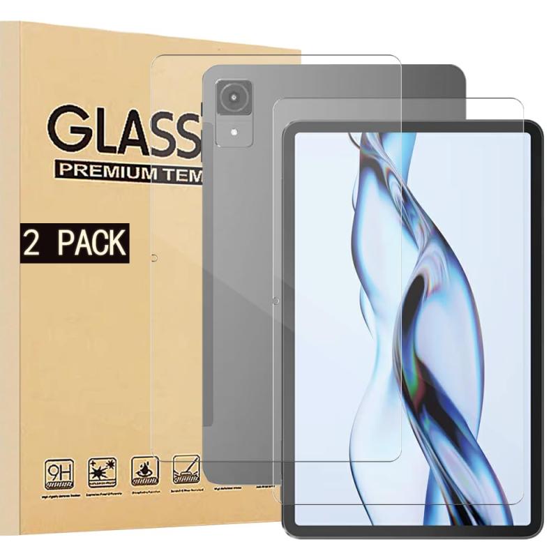 2枚入り LUCA TM12E2W74-AZ1B (AU R23Z002J) / Robtomp F27 フィルム アイリスオーヤマ TM12E2W74-AZ1B Android 15 タブレット 11.97インチ 用のガラスフィルム 液晶保