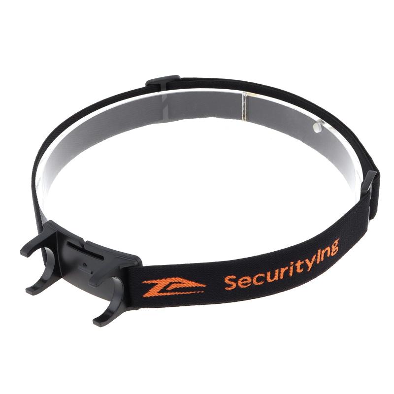 SecurityIng ヘッドライト バンド ヘッドバンド 交換バンド 伸縮性のある 柔らかい 調節可能 軽量 ヘッドストラップ付き ヘッドランプに対応