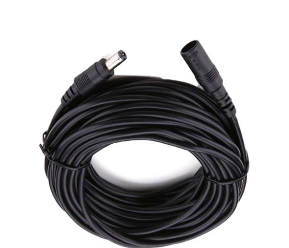 HEUOPVアダプター対応4本パック 5.5mm x 2.1mm 延長コード 10フィート、車用ケーブル用DC 12V電源、CCTVセキュリティカメラ監視屋内IPカメラDVRスタンドアロンLEDライトストリップ、12Vオス-メスプラ
