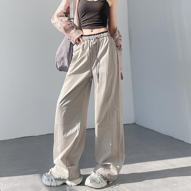 工装裤 レディース カジュアルパンツ ワークパンツ ボトムス 吸湿速乾 接触冷感 薄手 涼しい 軽量 立体 快適 さらさら カラフル 多彩 ビビッドカラー アウトドア キャンプ ストリート スポーツ putera-10214255 GRATIQUE MIEI パッケージ画像