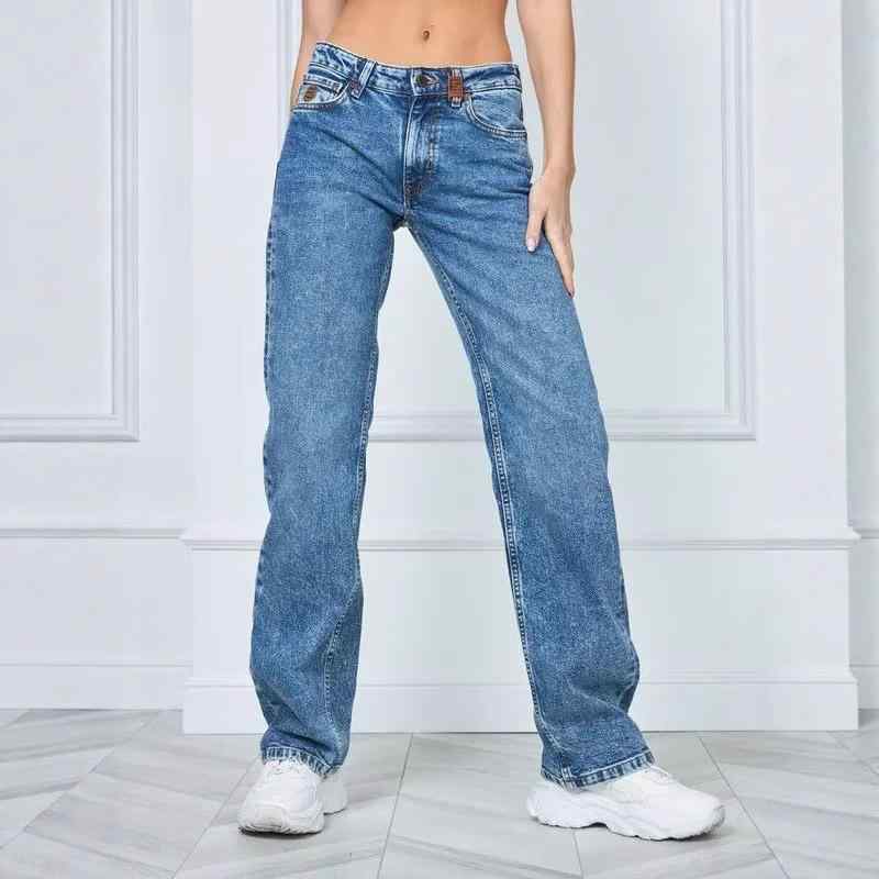 ・カテゴリ: デニムパンツ・素材: 綿 70%以上80%未満・パンツ丈: 長ズボン・カラー展開: ブルー・サイズ展開: 25、26、27、28、29、30、31、32・スタイル: 通勤、フェミニン・シルエット: ルーズフィット
