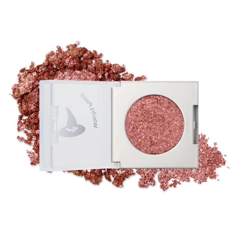 ラメ アイシャドウ パウダー グリッター アイズ キラキラ シングルカラ目元 ピグメントWitch's Pouch Glitter Beam Pigment Eyeshadow (04 ピンクソルト, 1)