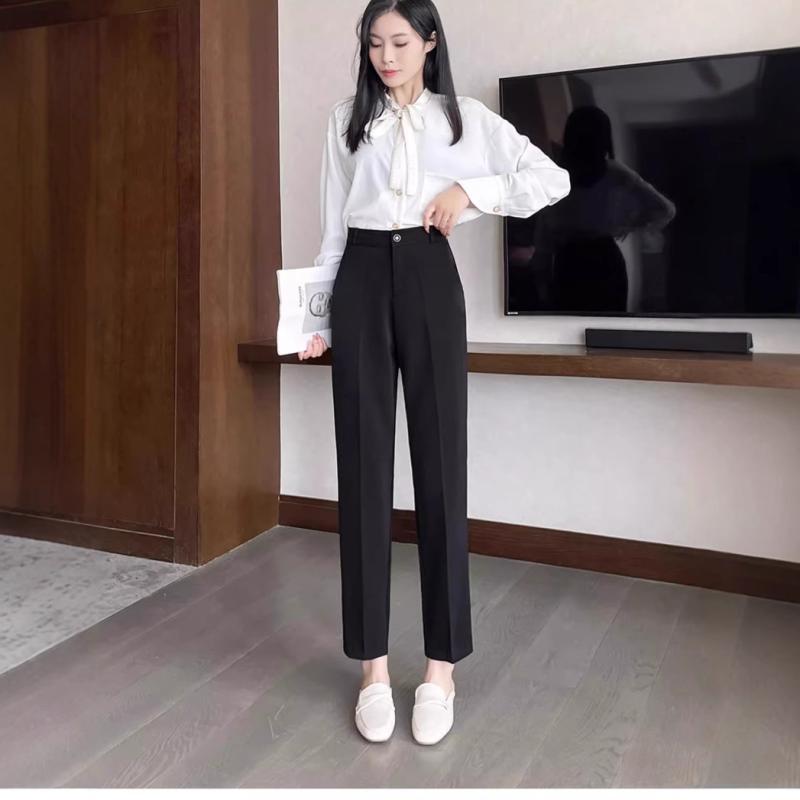 スラックス レディース 春夏秋 通勤用 パンツ 高級感 垂れ感 テーパードパンツ 美脚 くるぶし丈 仕事用 伸縮性 オフィス カジュアル スタイル putera-10444928 GRATIQUE MIEI パッケージ画像