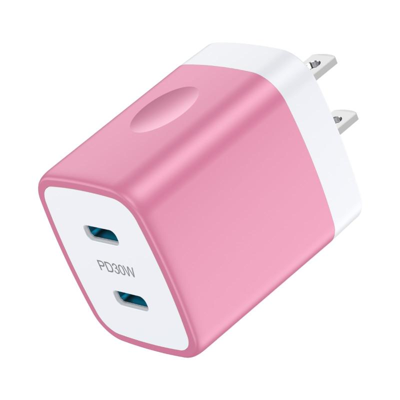 急速充電器 Type-C PD充電器 タイプc充電器 2ポート 30W/3A PD3.0/PPS対応 iPhone 16充電器 タイプc 充電器 Quick Charge 3.0急速対応:QC 3.0急速充電usbポートを搭載し、従来の充電器に比べると、4倍の速さでの充電が可能となり、対応機器がわずか35分で80%充電可能です。2.0急速充電より、40％の効率が高めます。