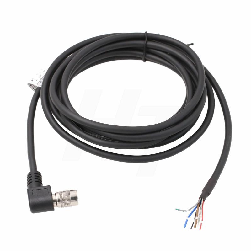 HangTon L字型ヒロセ 6ピンメス HR10A-7P-6S - フライングリードケーブル Allied Vision Mako USB3用 ポイントグレー ブラックフライ Basler ace Racer GigEカメラ用 (5)