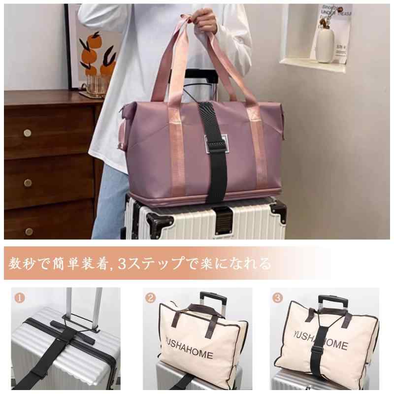 スーツケースベルト 荷物固定ベルト 旅行便利グッズ 長さ調節可能 海外旅行 旅行バッグ用 装着簡単 旅行 キャンプ 出張 引越し putera-10240507 GRATIQUE MIEI サンプル画像3