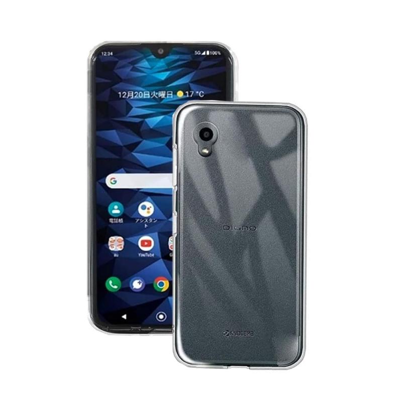 FOR 京セラ DIGNO SX3 KYG02 TPU保護ケース透明耐衝撃吸収黄変しにくい携帯ケースソフトFOR 京セラ DIGNO SX3 KYG02 全面保護ケース落下防止