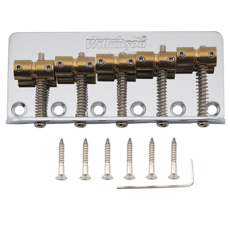 Wilkinson WBBC5 18mm 5弦ベースブリッジ ブラスサドル プレシジョンベース／ジャズベース用 putera-10262585 GRATIQUE MIEI パッケージ画像