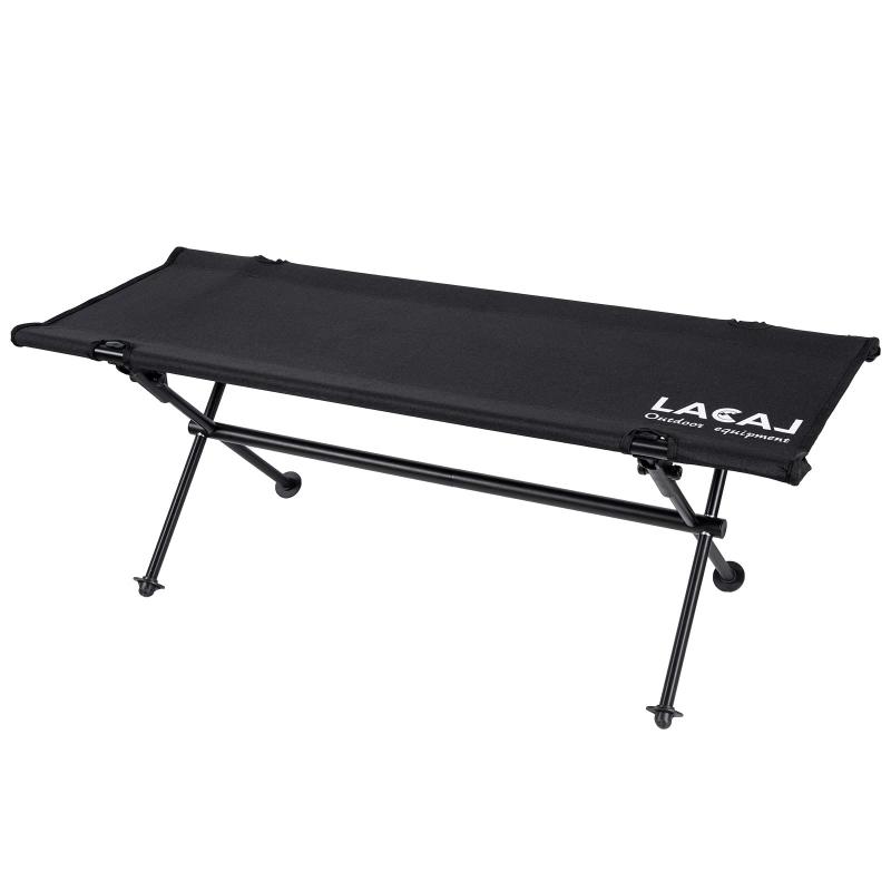 LACAL アウトドアベンチ 2人掛け用 折り畳み式 軽量1.56kg キャンプ椅子 2人用 コンパクト 組立簡単