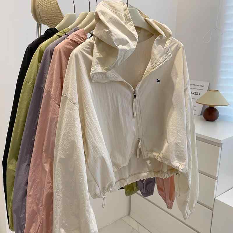アウター レディース 防風 日焼け止め衣 日焼け防止服 薄手 紫外線対策 通気性…