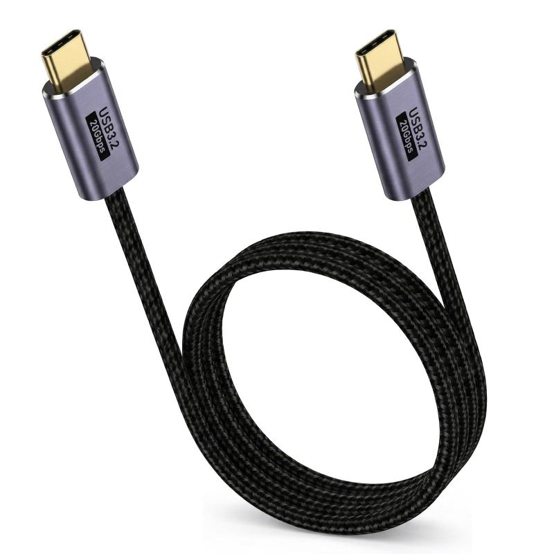 USB C ケーブル YITONGXXSUN 100W PD対応 3.2 Gen 2x2-20Gbpsデータ転送 8K 60Hz putera-10588167 GRATIQUE MIEI サンプル画像2
