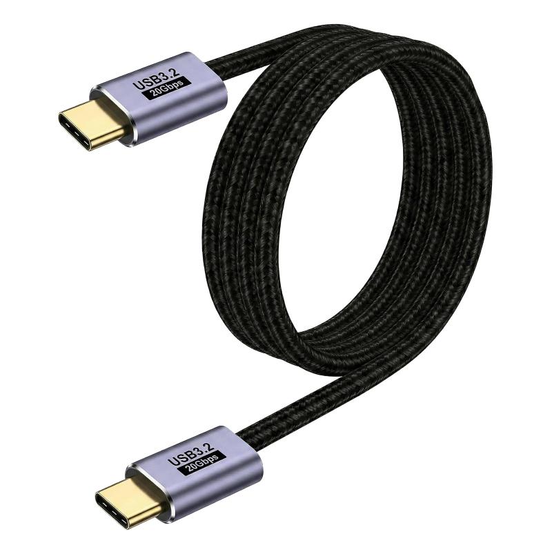 USB C ケーブル YITONGXXSUN 100W PD対応 3.2 Gen 2x2-20Gbpsデータ転送 8K 60Hz putera-10588167 GRATIQUE MIEI サンプル画像3