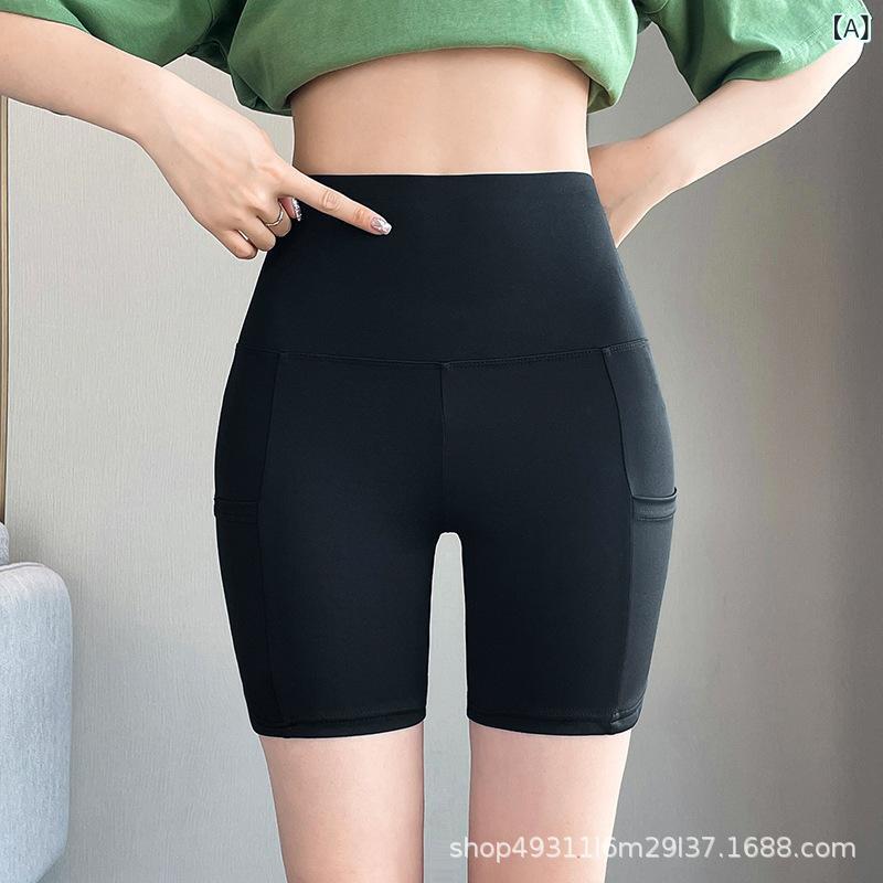 ・カテゴリ: 健美パンツ・ズボン丈: 3分丈・生地の厚さ: 薄手・機能: 美脚効果・柄: 配色・デザイン要素: ポケット・カラー展開: ブラック、グレー、ブラウン・サイズ展開: M（40-50kg）、L（50-62.5kg）、XL（62.5-77.5kg）・主な素材: ポリエステル・素材含有量: 80%以上90%未満・伸縮性: 高弾性・シルエット: タイト