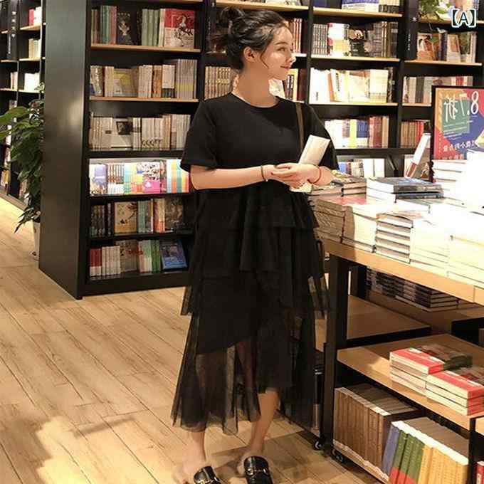 マタニティ ワンピース レディース ロング丈 ミモレ丈 春夏 韓国ファッション おし...