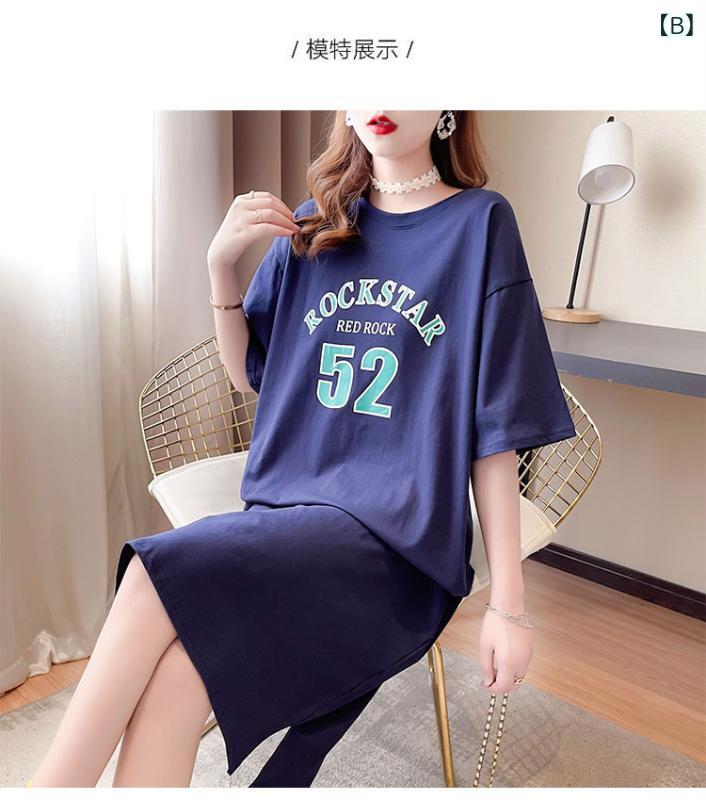 マタニティ ワンピース 授乳服 レディース 半袖 ロング丈 産前産後兼用 授乳口付き...