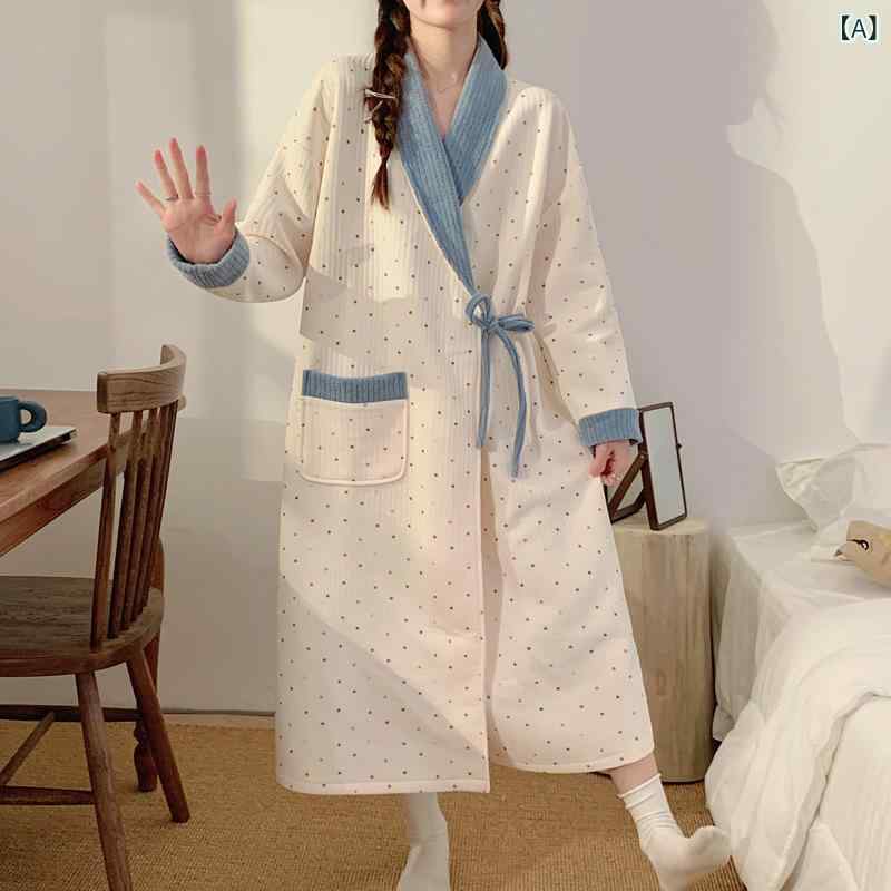 ネグリジェ レディース 秋冬 パジャマ 妊婦 マタニティ 授乳服 産後 待機服 ルーム...