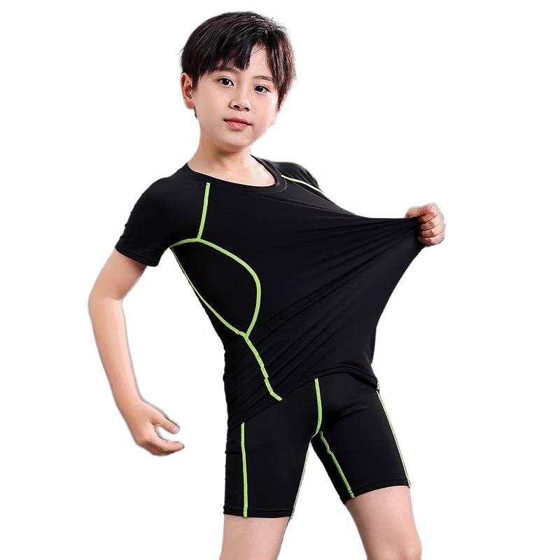 水着 キッズ 男の子 セパレート ラッシュガード 上下セット 紫外線対策 速乾 スポーツウェア アウトドア