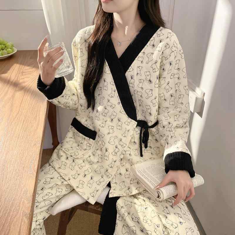 パジャマ レディース マタニティ 授乳服 前開き 入院着 長袖 上下セット 秋冬 ホームウェア 妊婦用 産後 部屋着 寝巻き 授乳口付き 綿混 あったか ルームウェア 産前 出産準備 シンプル 無地 カジュアル リラックス