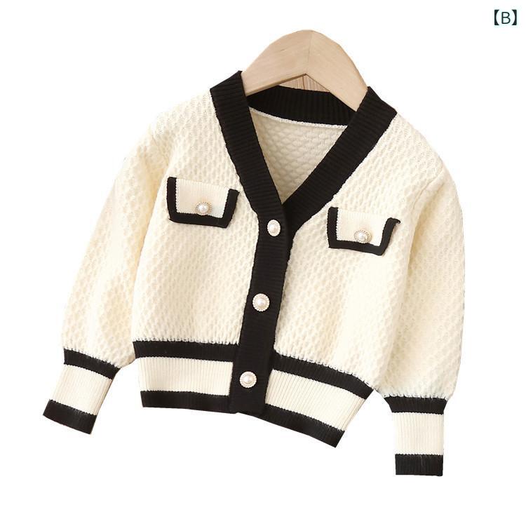 GRATIQUE MIEIのニット セットアップ キッズ 女の子 秋冬 カーディガン ラッパパンツ 長袖 セーター 2点セット 柔らかい お出かけ 通園 通学 カジュアル おしゃれ｜アングル3