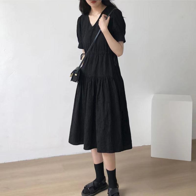 マタニティ ワンピース レディース 春夏 ひざ丈 ロング丈 黒 妊婦服 ゆったり おしゃれ 着痩せ 高級感 エレガント きれいめ 体型カバー 伸縮性 マタニティウェア 普段使い お出かけ ママコーデ 無地 膝丈 半袖・カテゴリ: 连衣裙・ネックライン: ラウンドネック・袖丈: 三分袖・素材: ポリエステル・スカート丈: ミディアム丈・カラー展開: ブラック・サイズ展開: S, M, L, XL, XXL, XXXL, 4XL・スタイル: 文芸レトロ・流行の要素: 紐・袖型: スタンダードスリーブ・スカート型: タイトスカート・快適性: 快適カジュアル・加工技術: 起毛