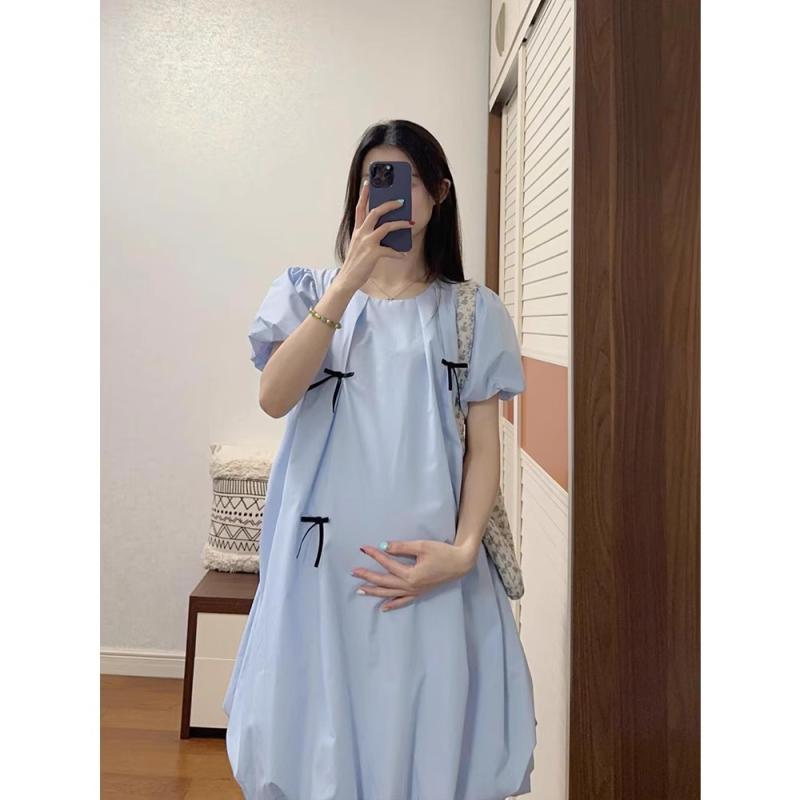 ワンピース レディース マタニティ 半袖 ゆったり 春夏 大きいサイズ 低身長 かわ...