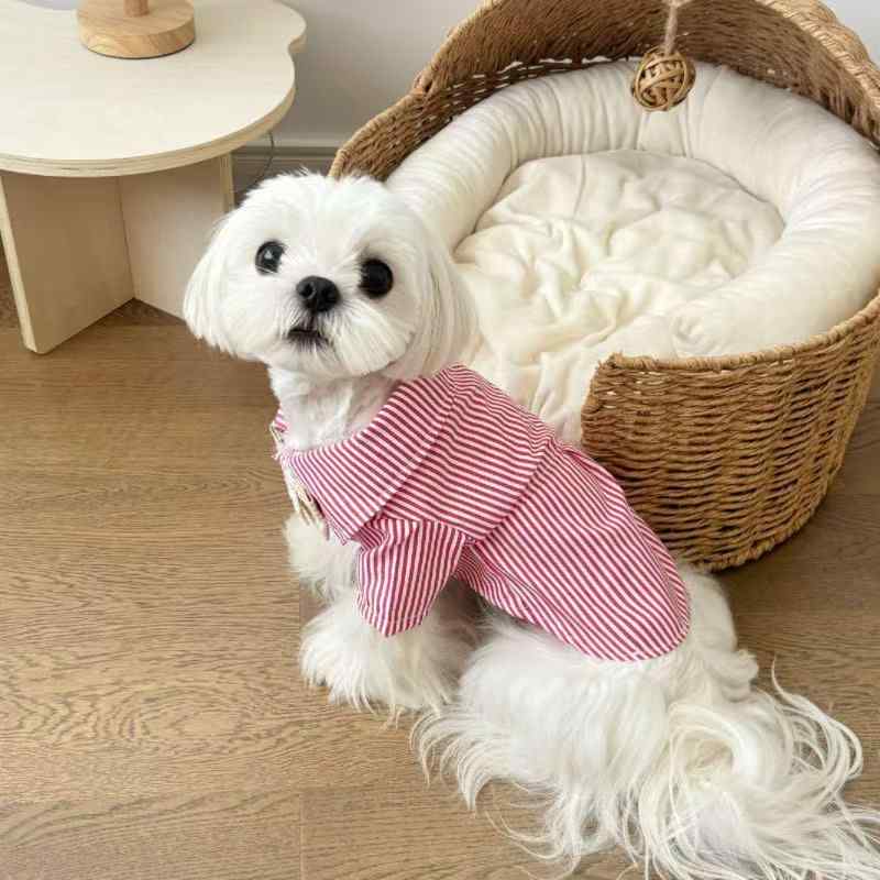 ペット 服 シャツ 犬用 猫用 男の子 女の子 ストライプ柄 夏用 薄手 通気性 カジュアル おしゃれ かわいい ブラック ホワイト ブルー お出かけ用 散歩用 部屋着 快適 柔らかい 軽量 シンプル・素材: ポリエステル・カテゴリ: ペットウェア・スタイル: トレンド・性別: ユニセックス・カラー展開: 黒白ストライプ、青白ストライプ、赤白ストライプ・サイズ展開: S、M、L、XL、XXL・記念日: クリスマス、バレンタインデー、正月、元旦、七夕、ハロウィン、イースター、国慶節、子供の日