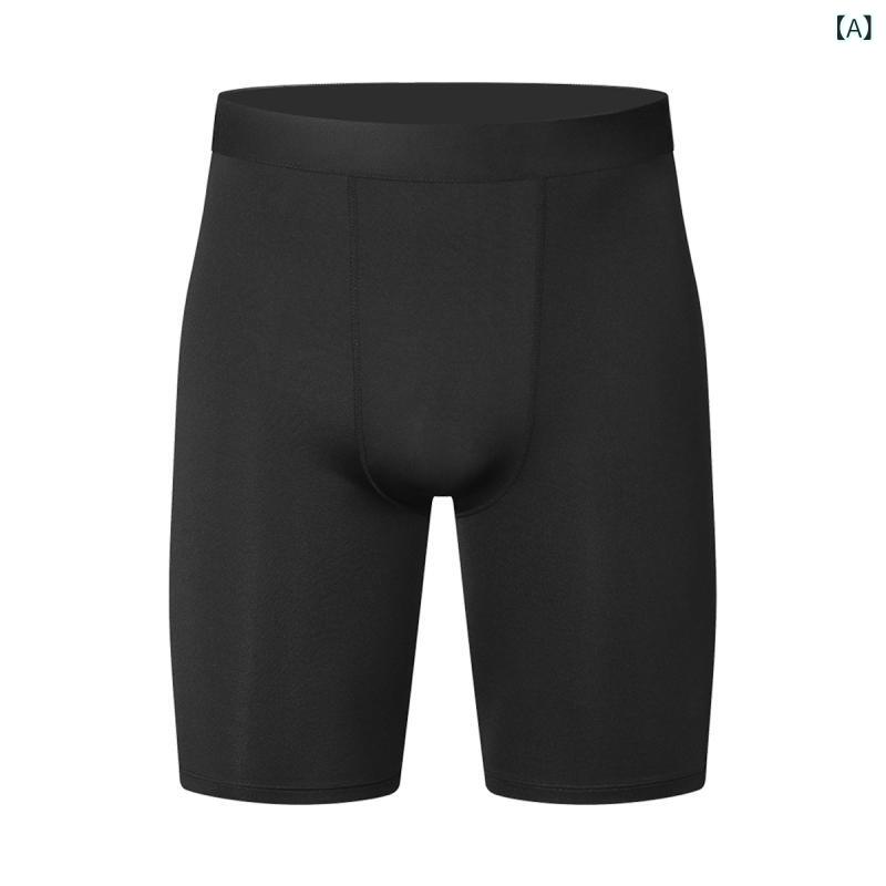GRATIQUE MIEIのショートパンツ メンズ スポーツ フィットネス 陸上 ランニング 伸縮性 速乾 吸汗 五分丈 マラソン 普段使い 運動用 タイト ボトムス｜アングル2